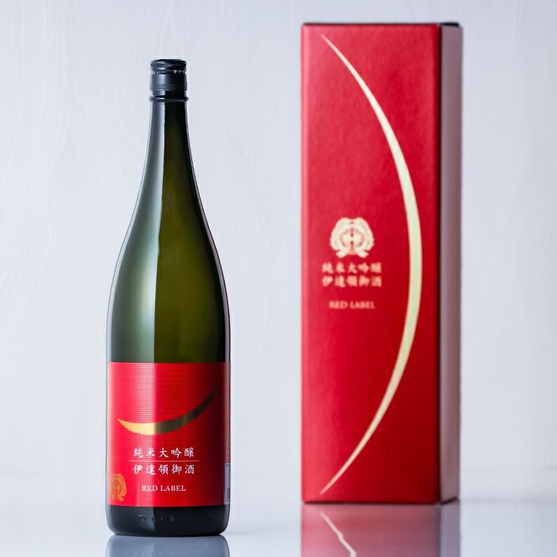伊達領御酒 赤ラベル 1.8L | 勝山オンラインショップ